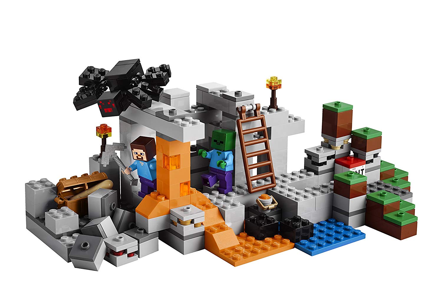 Đồ chơi xếp hình Lego Minecraft 21113 – The Cave