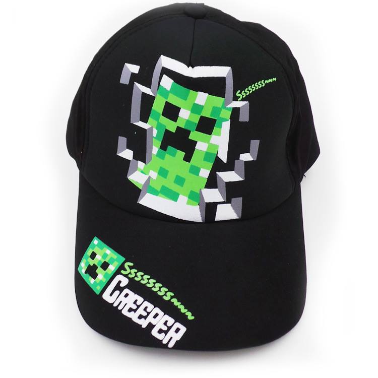 Mũ Đen Minecraft Creeper