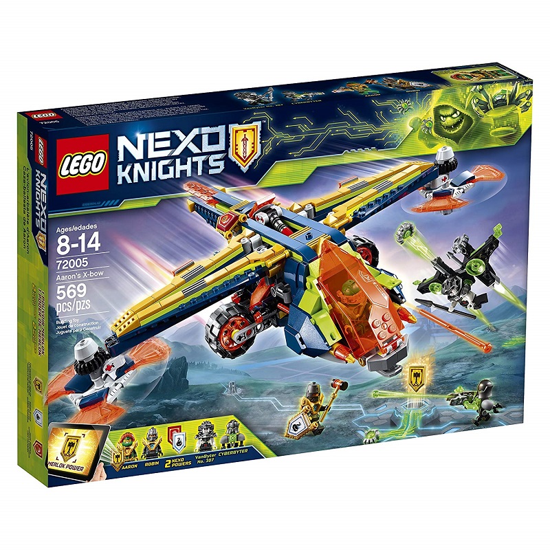 Đồ chơi LEGO Nexo Knights 72005 Máy bay biến hinh Aaron