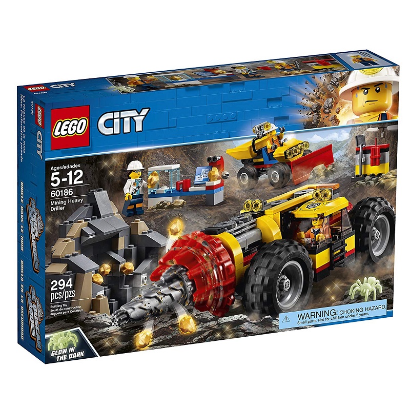 Đồ chơi Lego City 60186 – Máy khoan hạng nặng