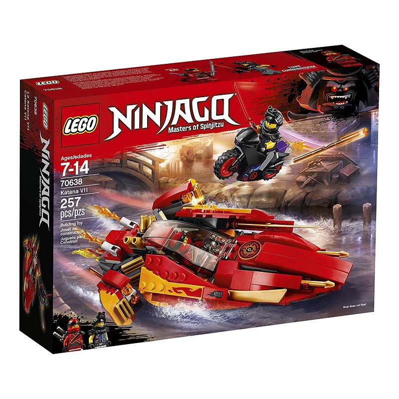 Đồ chơi LEGO Ninjago 70638 Siêu Thuyền Katana V11
