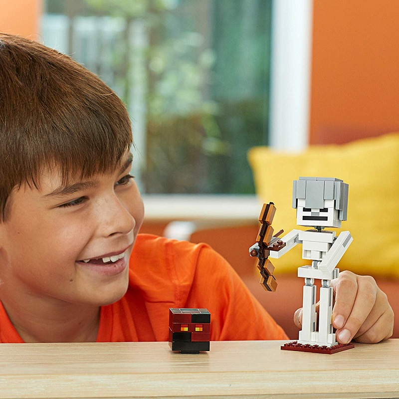LEGO Minecraft 21150 BigFig Skeleton with Magma Cube