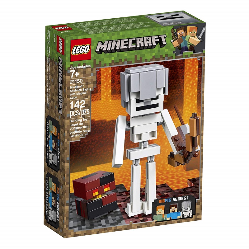 LEGO Minecraft 21150 BigFig Skeleton with Magma Cube