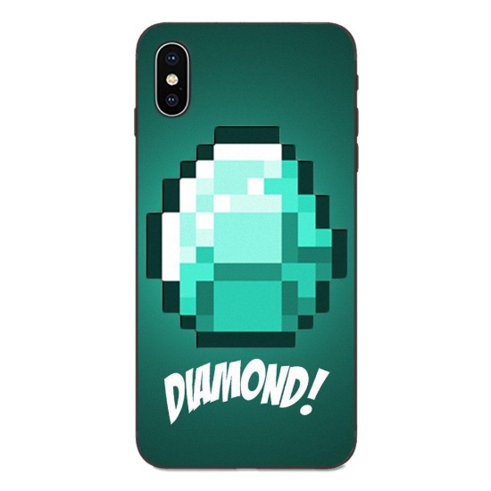 Ốp điện thoại Diamond Minecraft