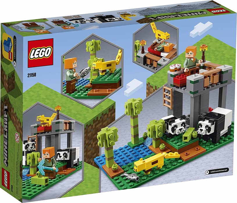 LEGO Minecraft 21158 – Alex và Panda
