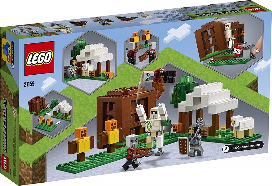Lego Minecraft 21159 – Cuộc phiêu liu giải cứu Iron golem