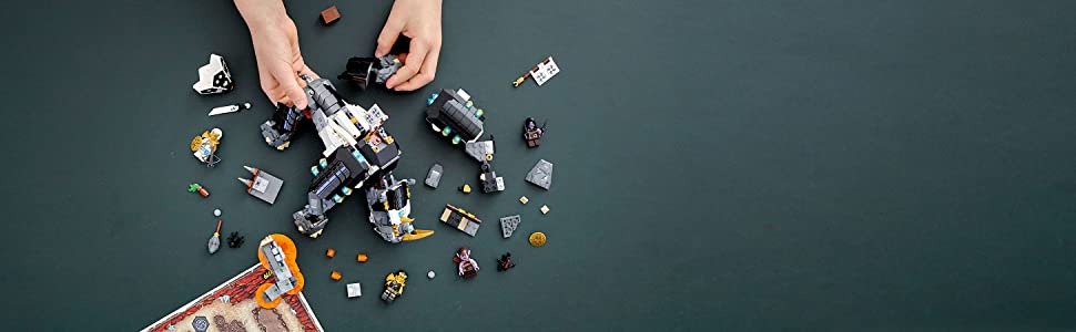 Đồ chơi lắp ráp LEGO Ninjago 71719 – Khủng Long Giác Đấu Mino Của Zane