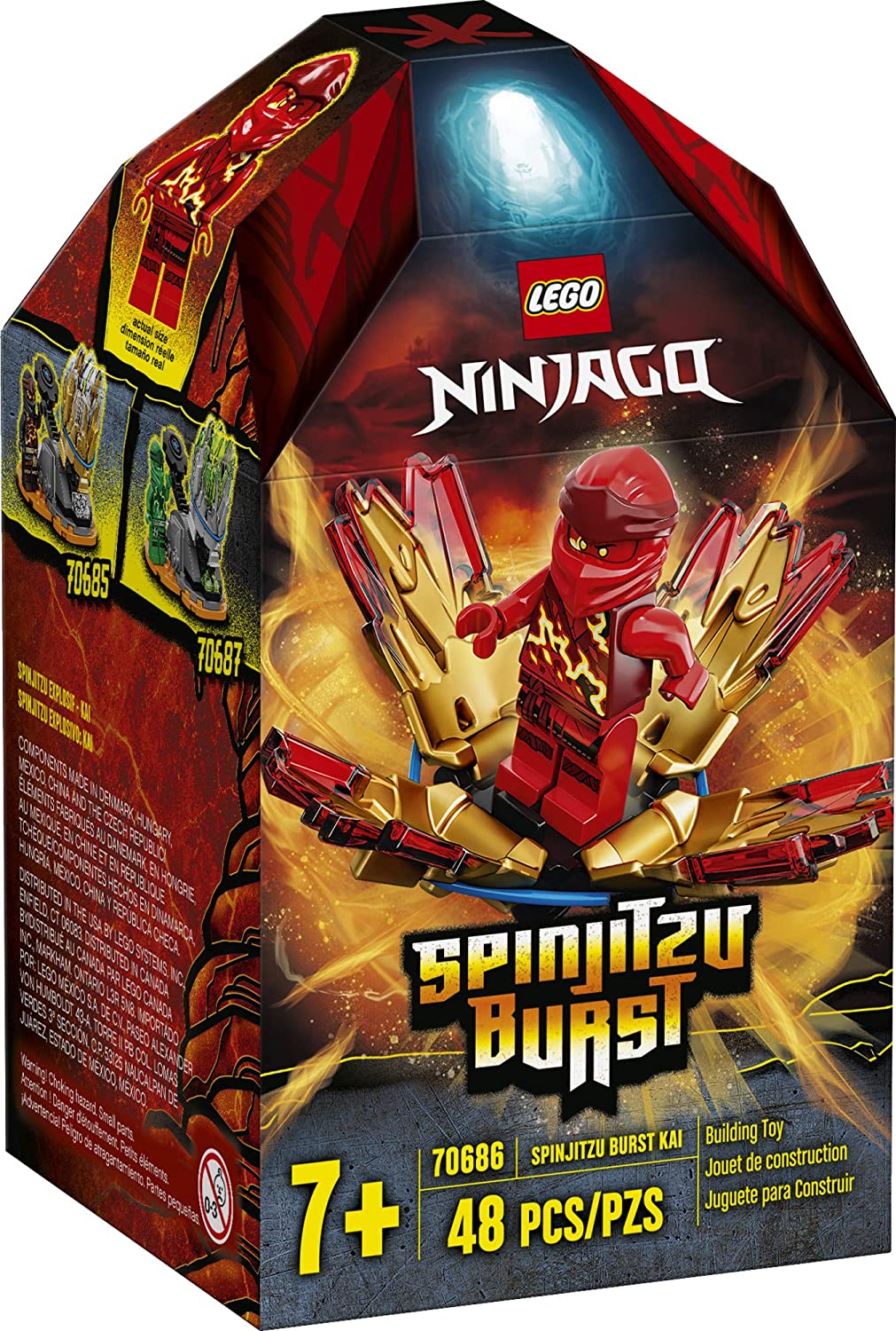 Đồ chơi lắp ráp LEGO Ninjago 70686 – Lốc Xoáy Chiến Thần Của KAI